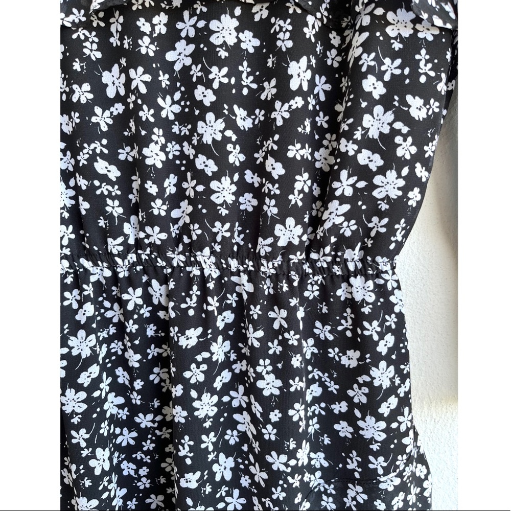 H&M | Floral Print Flounced Dress - Picture 4 of 16